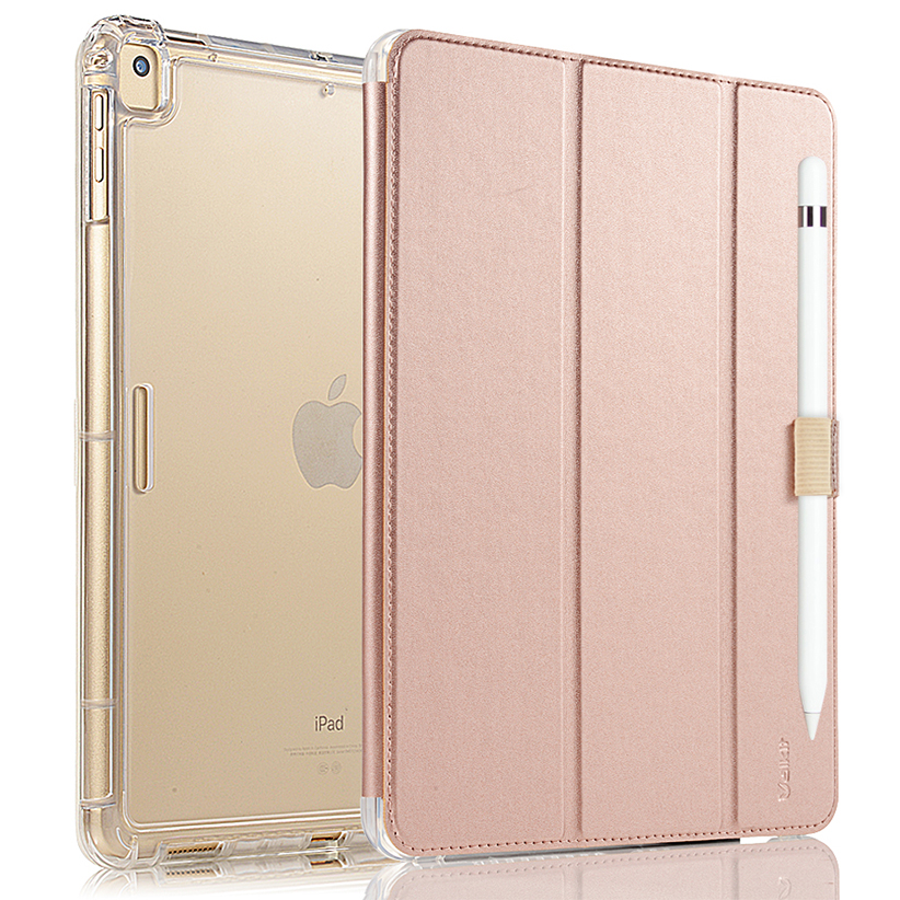 iPad Air 10.9” 2022/2020 Case-Protective Case with Soft TPU& Frosted PC Back, Auto Sleep/Wake Cover